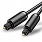 Кабель оптичний Toslink S/PDIF аудіо мультимедійний UGREEN Optical Fiber Audio Cable (2 м). Black, фото 2