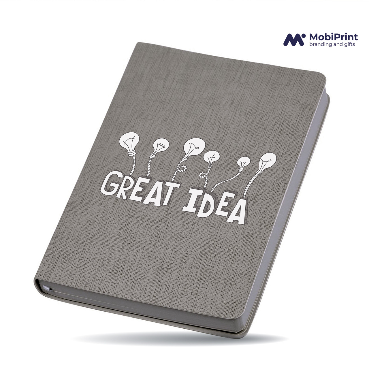 Блокнот, записник А5 Great idea Сірий