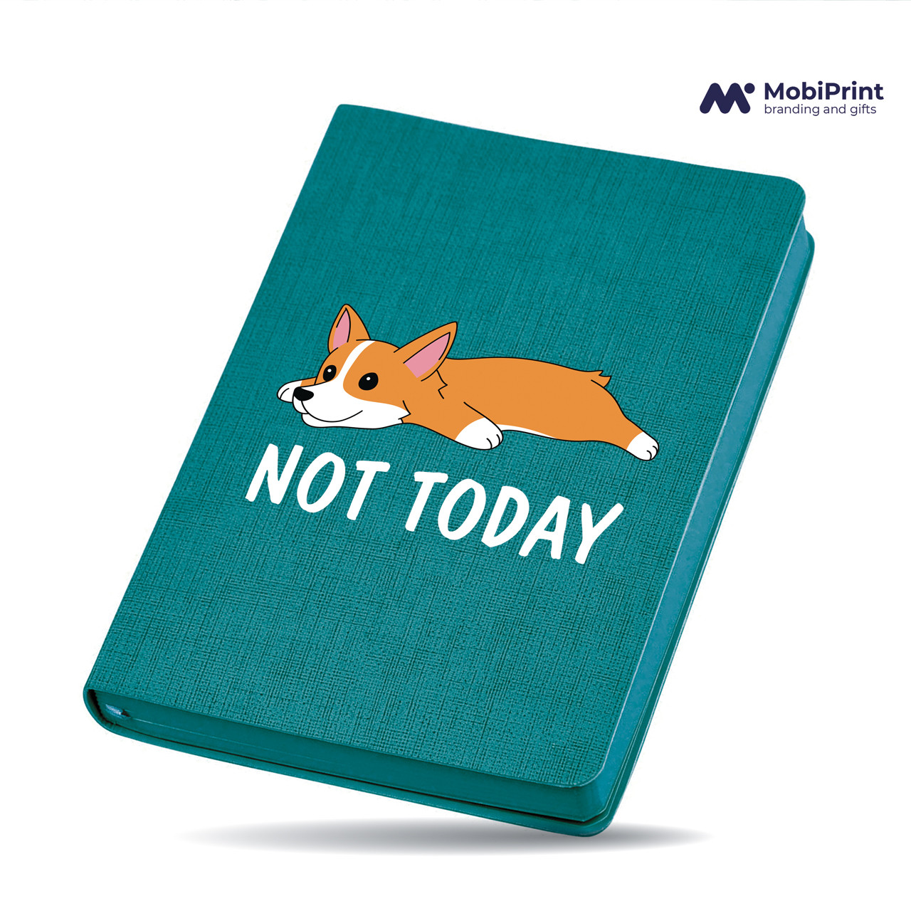 Блокнот, записник А5 Не сьогодні (Not Today) Зелений