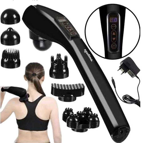 Аккумуляторный массажер для шеи с спины Soulima (Польша), Устройство ...