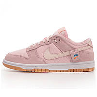 Женские кроссовки Nike SB Dunk Teddy Bear Pink DZ5318-640 Low, розовые кроссовки найк сб данк тедди мишка