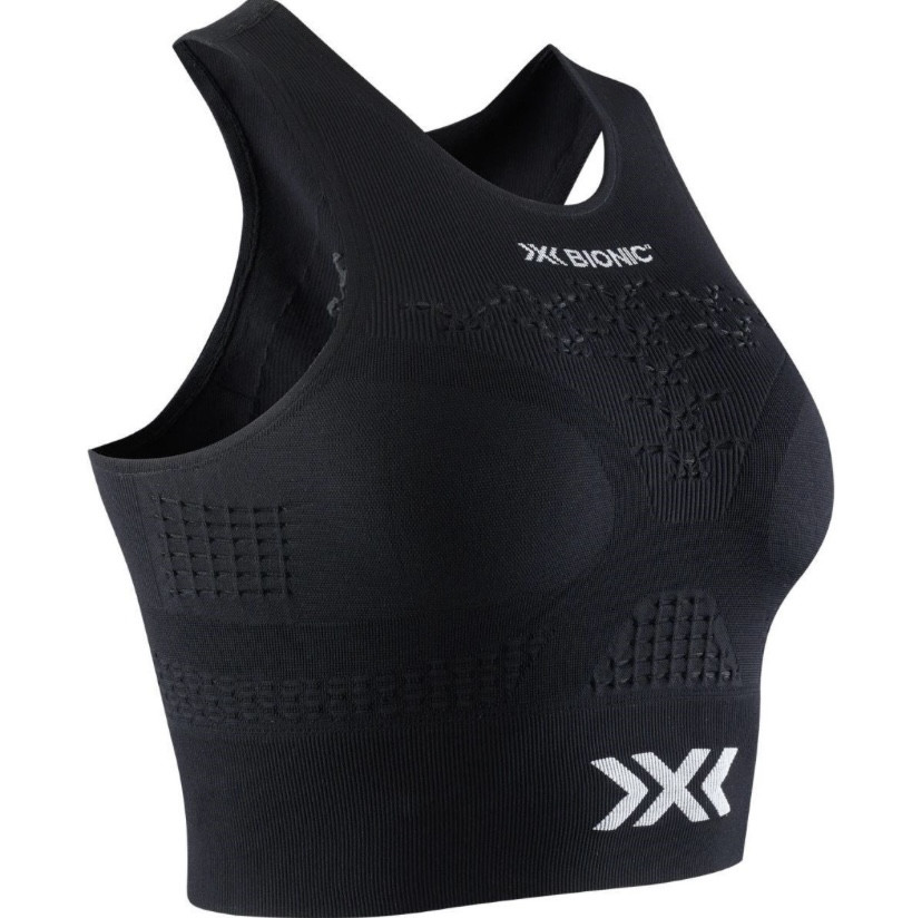 Топ спортивний жіночий X-Bionic Energizer 4.0 Fitness Crop Top W black/white