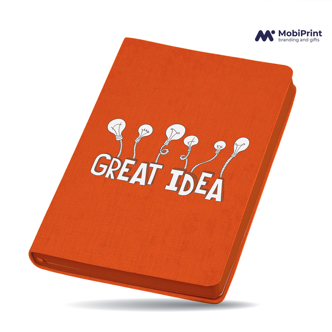 Блокнот, записник А5 Great idea Помаранчевий