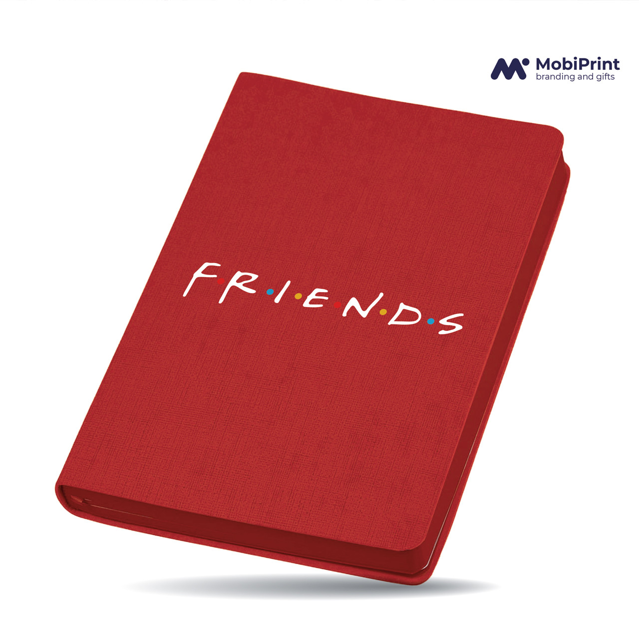 Блокнот, записник А5 Друзі (Friends) Червоний