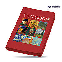 Блокнот А5 Вінсент Ван Гог Картини (Vincent van Gogh) Красный (92286-2960-RD)