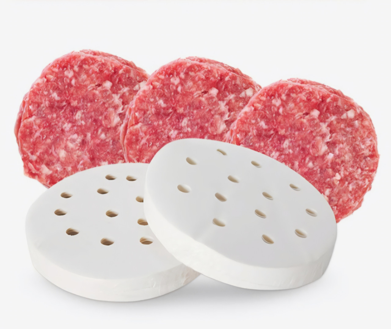 Прокладки пергаментні для гамбургерів 13 см Папір для преса для гамбургерів, фото 1