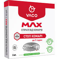 Спирали от комаров Vaco Max 6 шт. 5901821952651 DAS