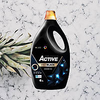 Гель для прання чорних та темних речей Active Pro BLACK 6 л. (Аналог порошка Ariel)