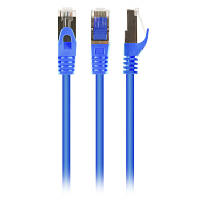 Патч-корд 1.5м S/FTP Cat 6A CU LSZH blue Cablexpert PP6A-LSZHCU-B-1.5M DAS