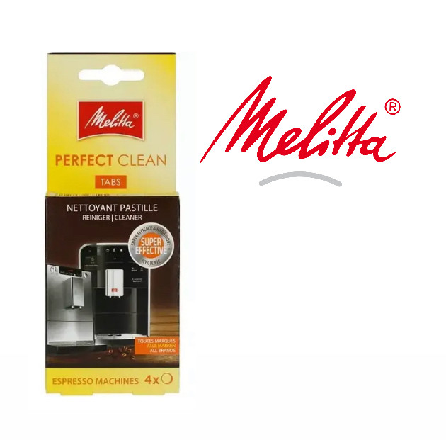 Таблетки для очищення кавомашини від масел та жирів Melitta PERFECT CLEAN