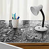 Покриття для столу, м'яке скло з фотодруком, краплі фарби 60 х 100 см (1,2 мм), фото 2