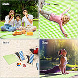 Килимок для пікніка Slide B водонепроникний складаний 200x200 см, підстилка на природу, килимок із ручкою, фото 5