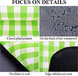 Килимок для пікніка Slide B водонепроникний складаний 200x200 см, підстилка на природу, килимок із ручкою, фото 6