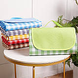 Килимок для пікніка Slide B водонепроникний складаний 200x200 см, підстилка на природу, килимок із ручкою, фото 7