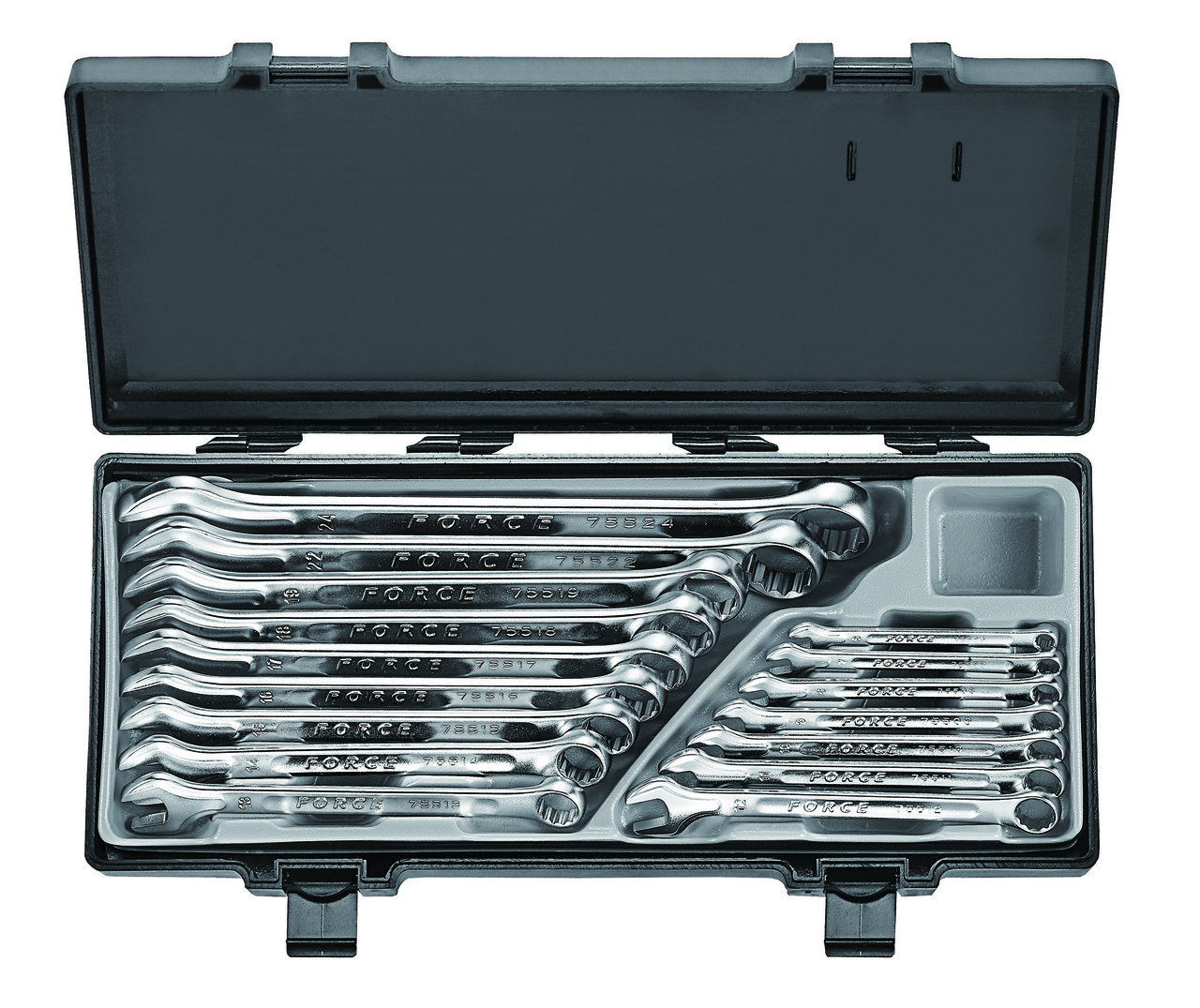 Набір ключів комбінованих 16 пр. (6-24 мм) у кейсі (FORCE 5161)