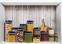 Набір контейнерів для їжі, 7 предметів, FOOD Storage Container Set 7 pcs MNB