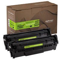 Картридж Patron HP LJ Q2612A/CANON 703 GREEN Label DUAL PACK PN-12A/703DGL DAS