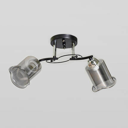 Люстра стельова на два плафони, фото 1