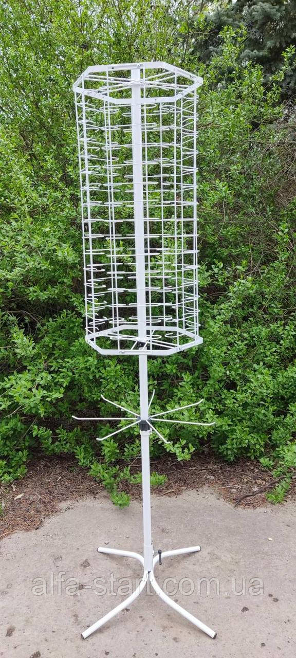 Стійка вертушка напольная на 90 місць для продажу окулярів