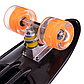 Скейт пластиковий 60см "Bullet speed" колеса з поліуретану, що світяться, антиковзаюча поверхня, ручка, фото 4