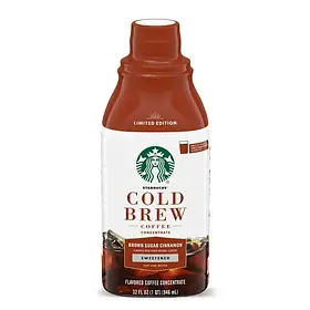 Холодна кава​​​​​​​ Starbucks Sweetened Brown Sugar Cinnamon, 946 мл