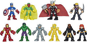 Набір колекційних фігурок (10шт) Марвел Супергерої Месники Marvel Super Hero Adventures B4756