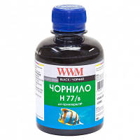 Чернила WWM HP №177 84 black 200ml H77/B DAS