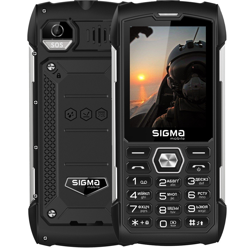 Мобільний телефон Sigma X-treme PK68 Black, фото 1