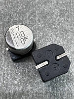 Електролітичний конденсатор 100uf 10V,105C, (6x5)