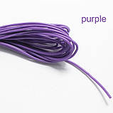 Провід 30 AWG силіконовий QianJia Фіолетовий - 1 метр погонний, фото 2