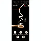 Гнучкий неон круглий COLORS NNR25-20M-WW 48V IP65 14,4W 950Lm 3000K, фото 6