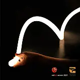 Гнучкий неон круглий COLORS NNR25-20M-WW 48V IP65 14,4W 950Lm 3000K, фото 5