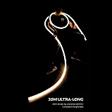 Гнучкий неон круглий COLORS NNR25-20M-WW 48V IP65 14,4W 950Lm 3000K, фото 7