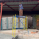 Помост будівельний міні вишка Козак, висота 3.6 м, фото 7