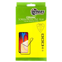 Стекло защитное Dengos Ceramic Film для Samsung Galaxy M32 black TGCF-08 DAS