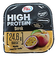 Сірок-йогурт Pilos High Protein персик-маракуя 200 г