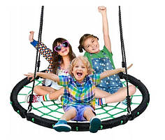 Садова гойдалка Tini Mini Pro 120 см 240 кг зелений