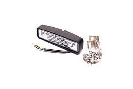 Ліхтар LED 24W доповн. з проблисковим маяком оранж. цв. DK.24-A3