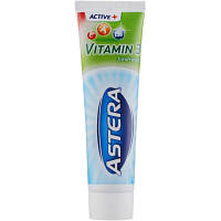 Зубная паста Astera Active+ Vitamin 3 Fresh Mint с витаминами 100 мл 3800013510988 DAS