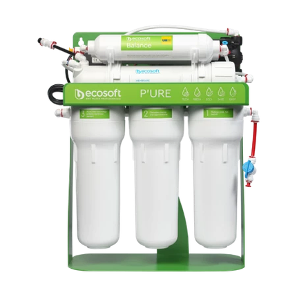 Фільтр зворотного осмосу Ecosoft P’URE BALANCE з помпою на станині (MO675MBALPSECO), фото 1