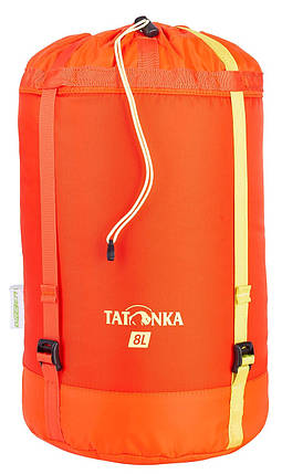 Компресійний мішок Tatonka Compression Sack, 8 л (Red Orange), фото 1