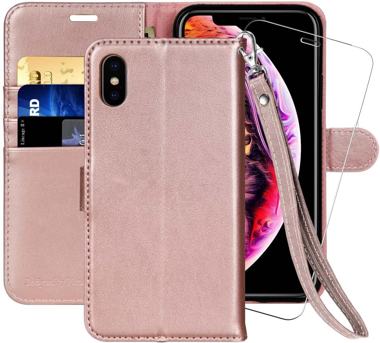 Чохол-книжка Apple iPhone XS+захисне скло, Amazon, Німеччина