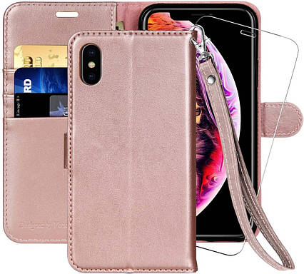 Чохол-книжка Apple iPhone XS+захисне скло, Amazon, Німеччина, фото 1