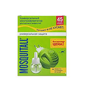 Электрофумигатор + жидкость от комаров Mosquitall "Универсальная защита" 30мл (45 ночей)