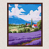 Картина за номерами Лавандовий пейзаж 30*40 см Ідейка KHO 6346, фото 3