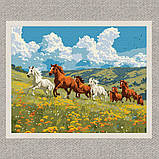 Картина за номерами Граційні коні. Тварини 40*50 см Ідейка KHO 6591, фото 2