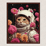Картина за номерами Котик у космосі exp 40*50 см Ідейка KHO 6593 exp, фото 3
