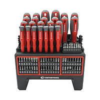 Набір викруток з комплектом насадок 114 од. Intertool TLT VT-3372