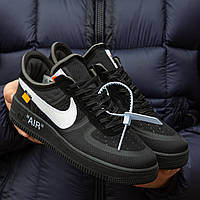 Кроссовки Nike Air Force x Off White Black