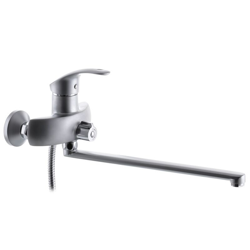 Змішувач для ванни Dante Mars 006, хром матовий (сатин)